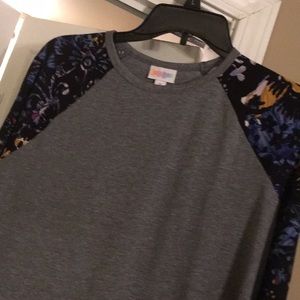 Randy LulaRoe medium solid body gray
